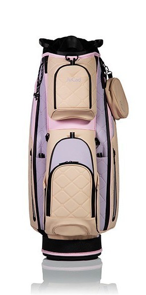 JuCad First Class cart bag, béžová/lila/růžová