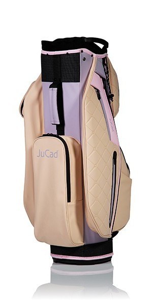 JuCad First Class cart bag, béžová/lila/růžová