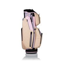 JuCad First Class cart bag, béžová/lila/růžová