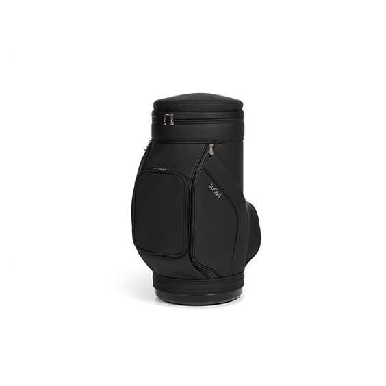 Jucad stool with cooler stolička s chladicím boxem na nápoje, černá