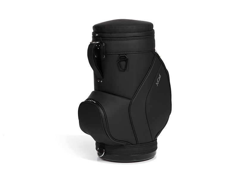 Jucad stool with cooler stolička s chladicím boxem na nápoje, černá