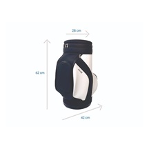 Jucad stool with cooler stolička s chladicím boxem na nápoje, černá