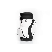 Jucad stool with cooler stolička s chladicím boxem na nápoje, černo/bílá