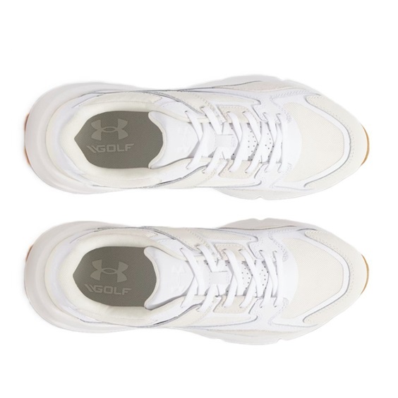 Under Armour Forge 96 Golf unisex golfové boty, bílé