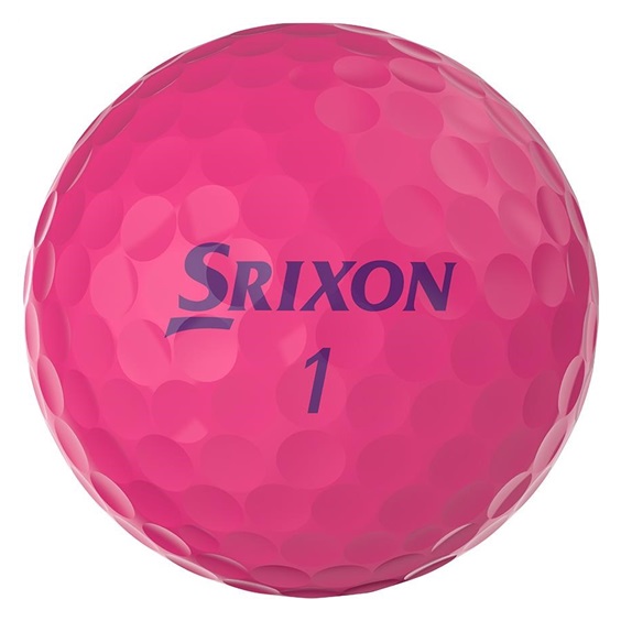 Srixon Soft Feel Lady dámské golfové míčky, růžové