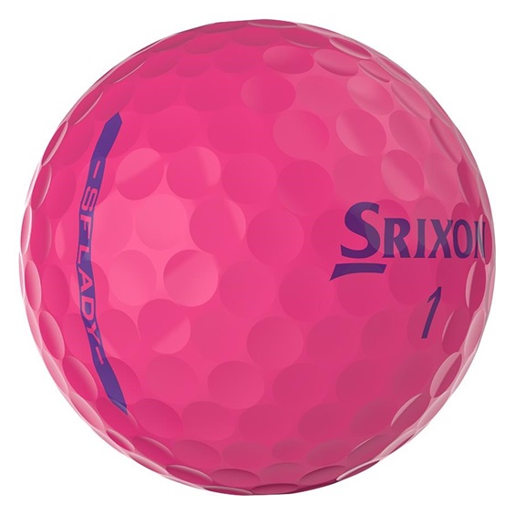 Srixon Soft Feel Lady dámské golfové míčky, růžové