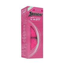 Srixon Soft Feel Lady dámské golfové míčky, růžové