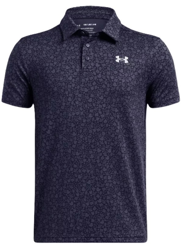 Under Armour Playoff Printed dětské polo, modré