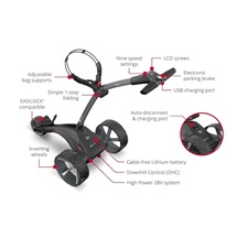 Motocaddy S1 DHC elektrický vozík, Ultra Lithium
