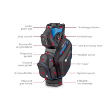 Motocaddy Pro-Series cart bag, černo/modrý