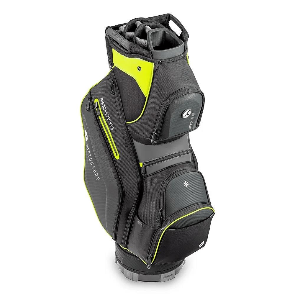 Motocaddy Pro-Series cart bag, černo/limetkový