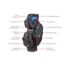 Motocaddy Pro-Series cart bag, černo/limetkový