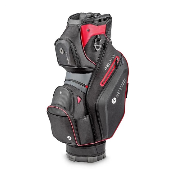 Motocaddy Pro-Series cart bag, černo/červený