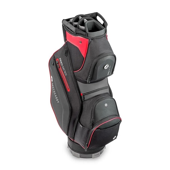 Motocaddy Pro-Series cart bag, černo/červený