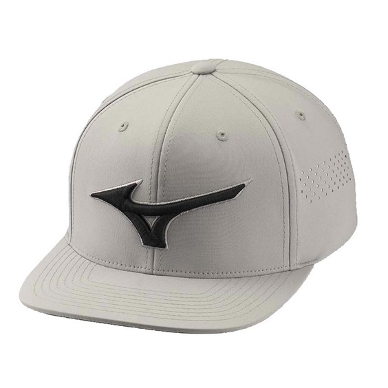 Mizuno Tour Flat Snapback pánská kšiltovka, šedá