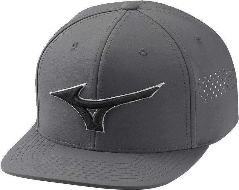 Mizuno Tour Flat Snapback pánská kšiltovka, šedá