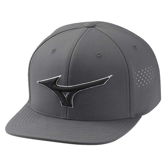 Mizuno Tour Flat Snapback pánská kšiltovka, šedá