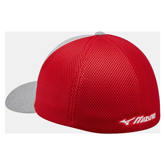 Mizuno Fitted Meshback pánská kšiltovka, červeno/modrá