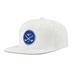 Mizuno Crossed Clubs Snapback pánská kšiltovka, bílá