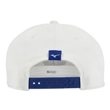 Mizuno Crossed Clubs Snapback pánská kšiltovka, bílá