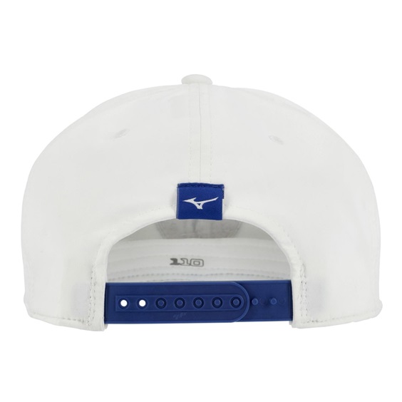 Mizuno Crossed Clubs Snapback pánská kšiltovka, bílá