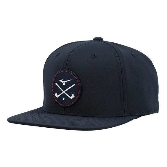 Mizuno Crossed Clubs Snapback pánská kšiltovka, modrá