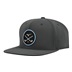 Mizuno Crossed Clubs Snapback pánská kšiltovka, šedá