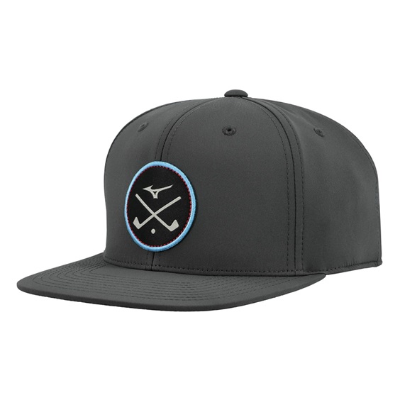 Mizuno Crossed Clubs Snapback pánská kšiltovka, šedá