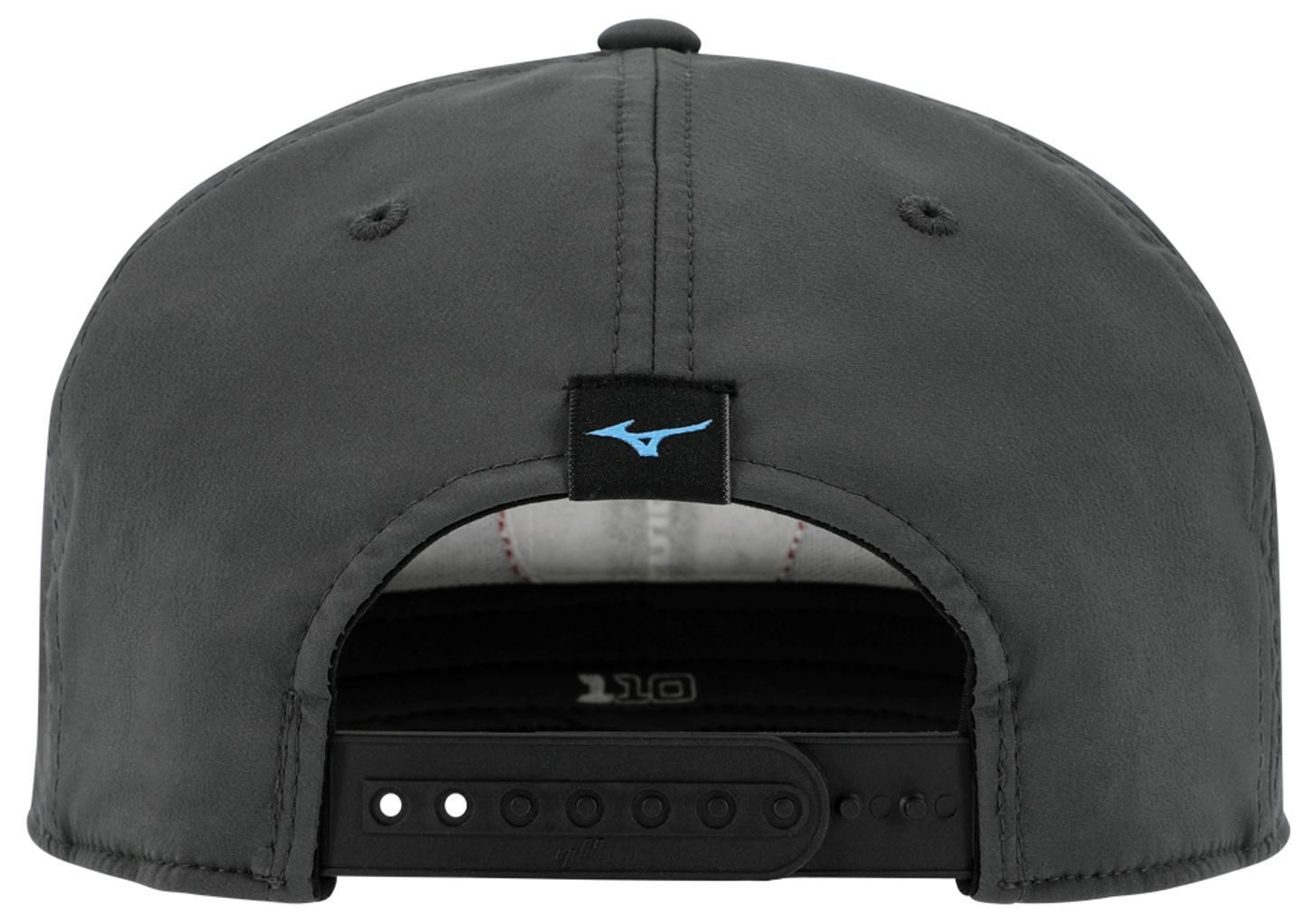 Mizuno Crossed Clubs Snapback pánská kšiltovka, šedá