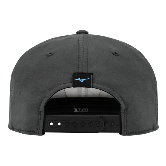 Mizuno Crossed Clubs Snapback pánská kšiltovka, šedá