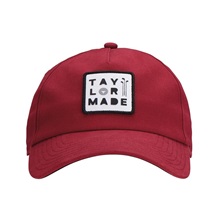 TaylorMade 5 Panel kšiltovka, červená