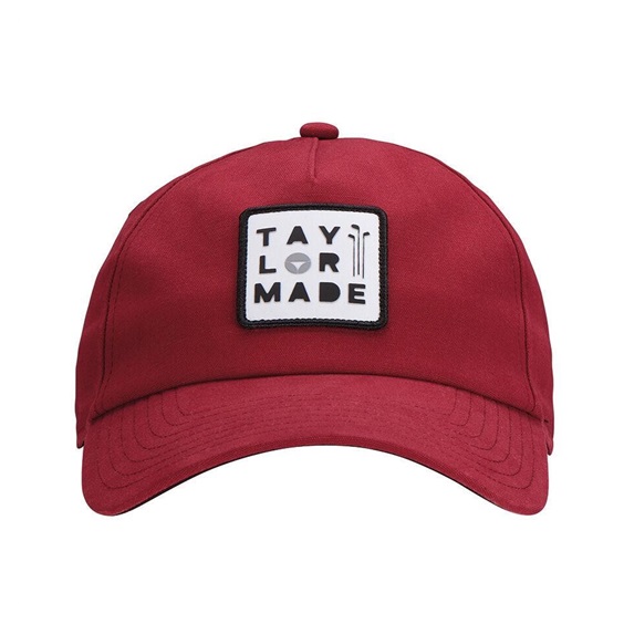 TaylorMade 5 Panel kšiltovka, červená