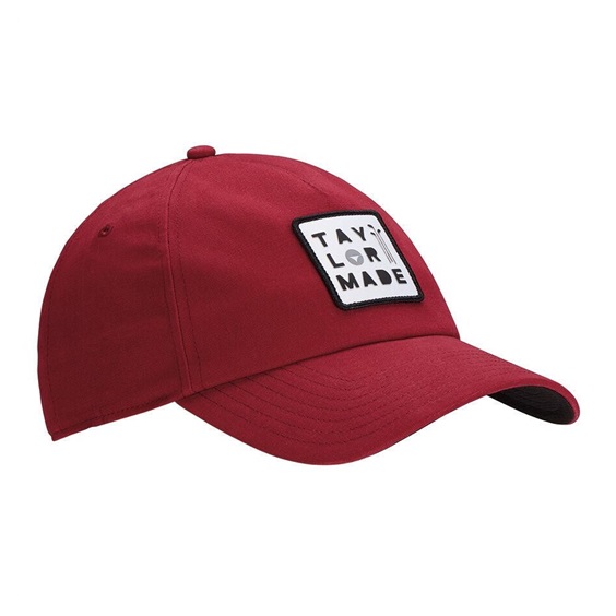 TaylorMade 5 Panel kšiltovka, červená
