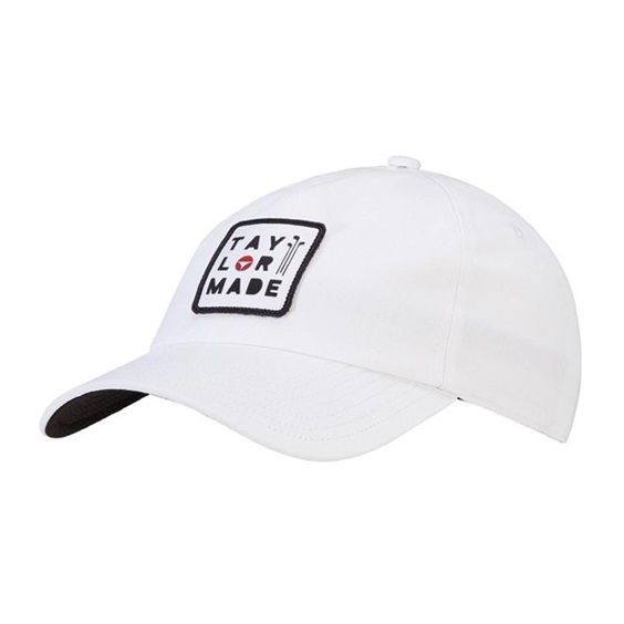 TaylorMade 5 Panel kšiltovka, bílá