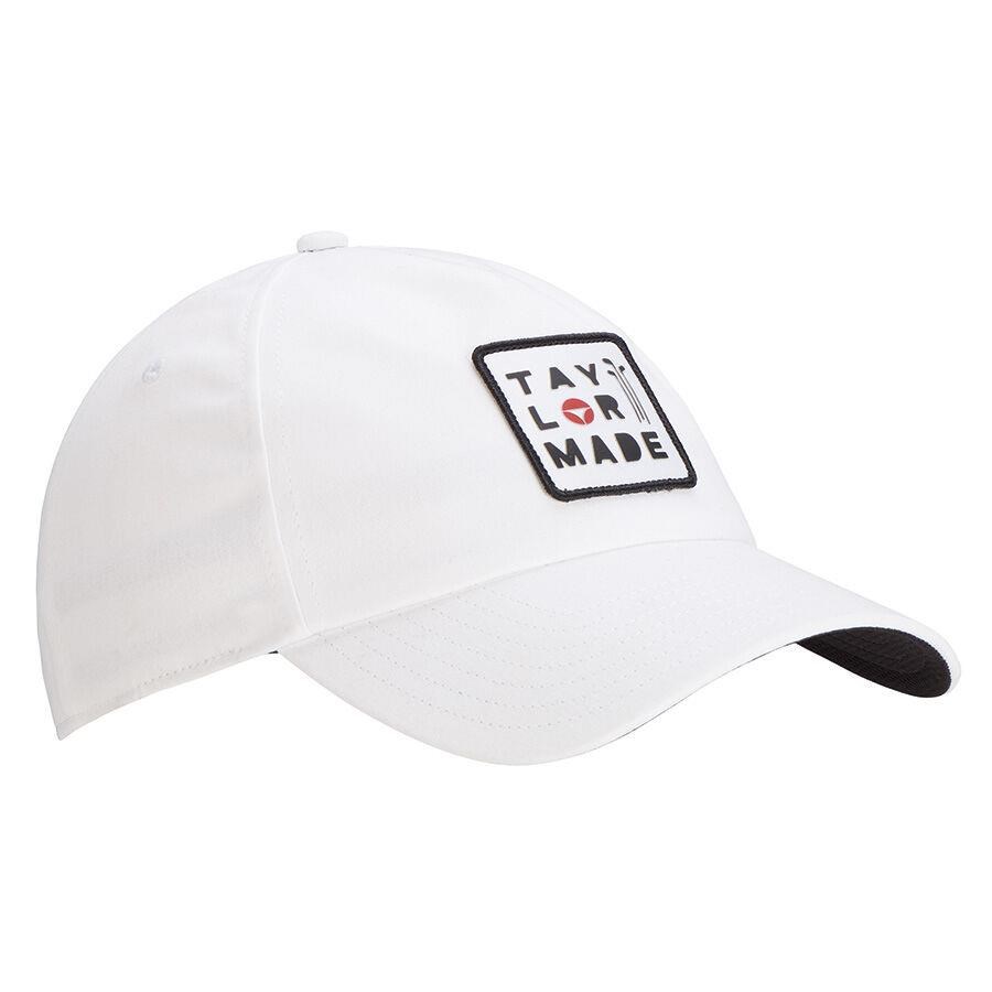 TaylorMade 5 Panel kšiltovka, bílá