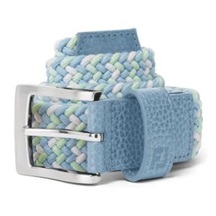FootJoy Braided opasek, blue jay/white/pistachio