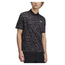 Under Armour Matchplay Printed pánské polo, černé