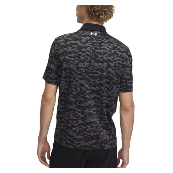Under Armour Matchplay Printed pánské polo, černé