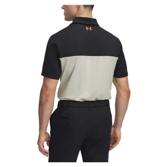 Under Armour T2G Color Block pánské polo, černé