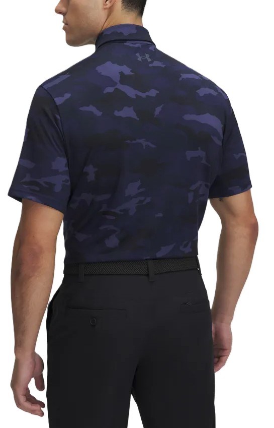 Under Armour Playoff 3.0 Printed pánské polo, modré