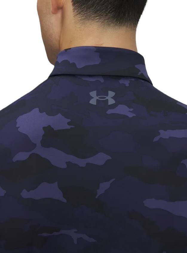 Under Armour Playoff 3.0 Printed pánské polo, modré
