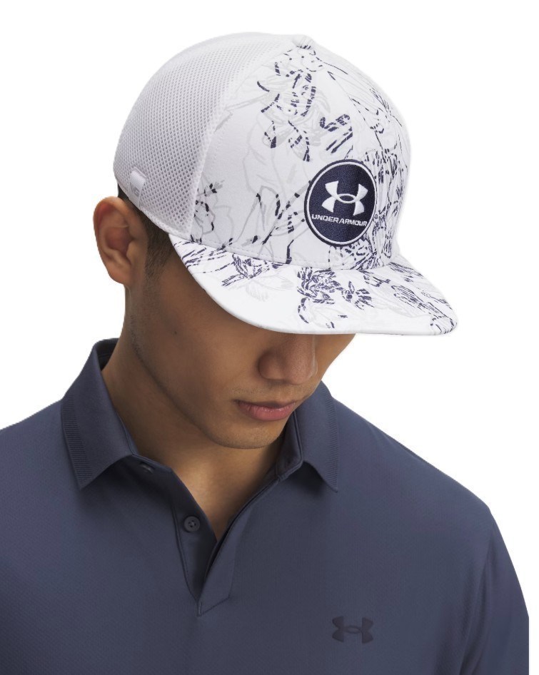 Under Armour Iso-Chill Drive Low STR pánská kšiltovka, bílá