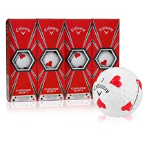 Callaway Chrome Soft Truvis HEARTS golfové míčky