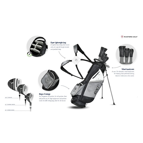 Masters GX1 Gts pánský golfový set, ocel