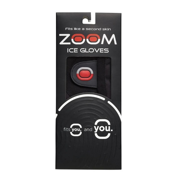 Zoom ICE golfové rukavice, 1pár, černé