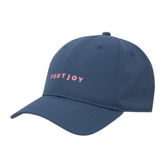 FootJoy Fashion Cap pánská golfová kšiltovka, dark denim/pink lemonade
