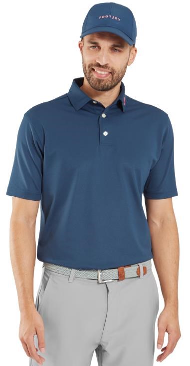 FootJoy Fashion Cap pánská golfová kšiltovka, dark denim/pink lemonade