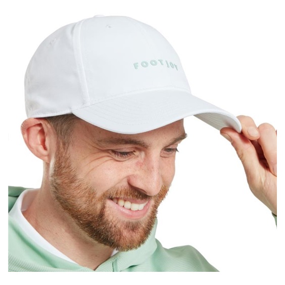 FootJoy Fashion Cap golfová kšiltovka, bílo/světle zelená