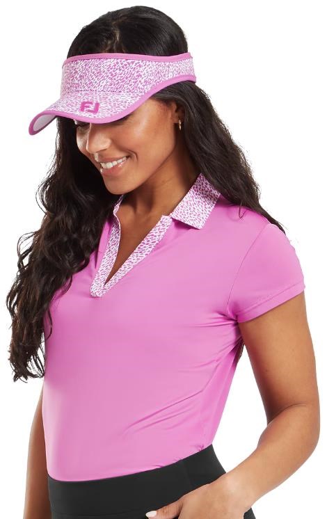 FootJoy Visor dámský kšilt, berry animal