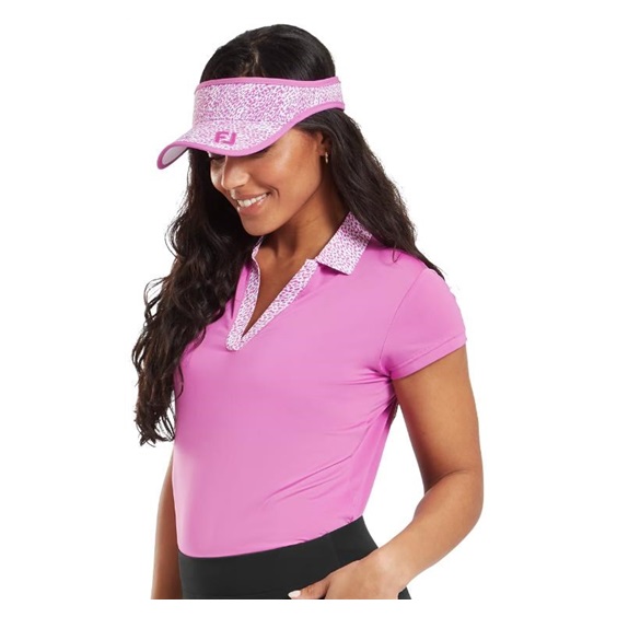 FootJoy Visor dámský kšilt, berry animal